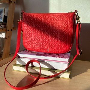 Red Fossil Purse